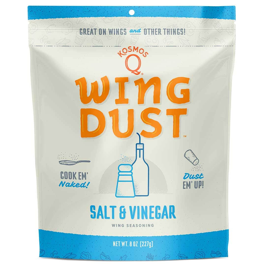 Kosmo's Q Salt & Vinegar Wing Dust, 8oz Herbs & Spices 12031570