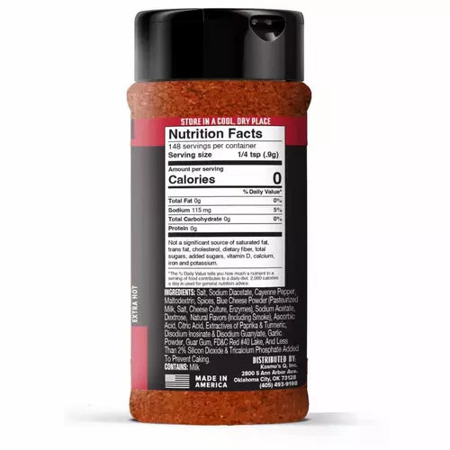 Kosmos Q Buffalo Hot Wing Dust Seasonings & Spices 12031574