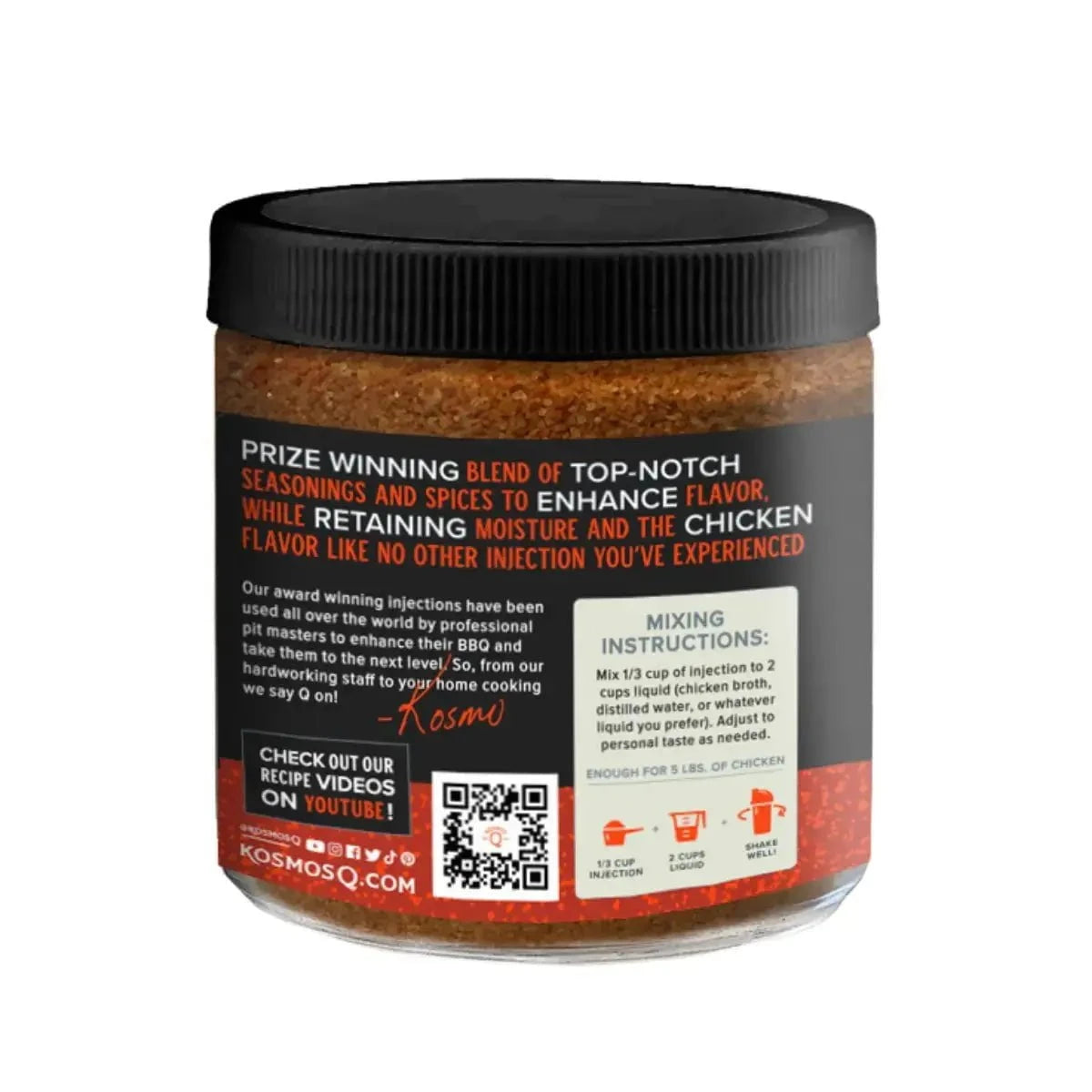 Kosmos Q Cajun Chicken Injection Marinades & Grilling Sauces 12044908