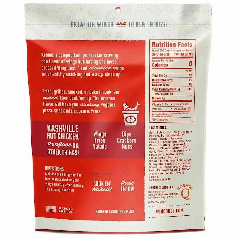 Kosmos Q Nashville Hot Wing Dust Seasoning, 5 oz Seasonings & Spices 12031562