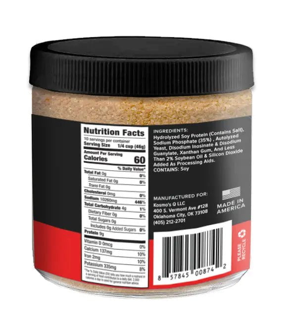 Kosmos Q Original Beef Injection Marinades & Grilling Sauces 12042911