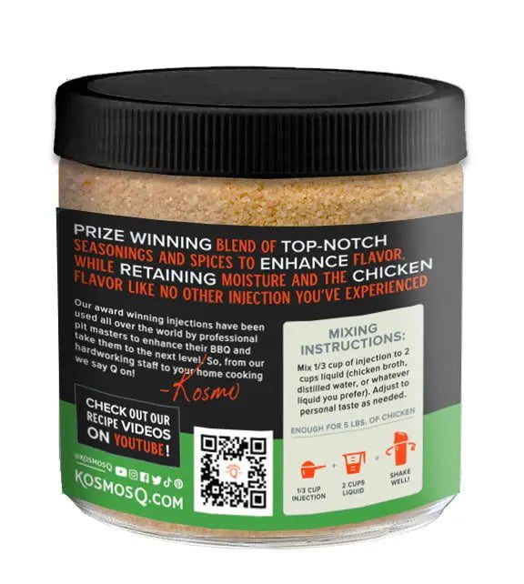 Kosmos Q Original Chicken Injection Marinades & Grilling Sauces 12042868