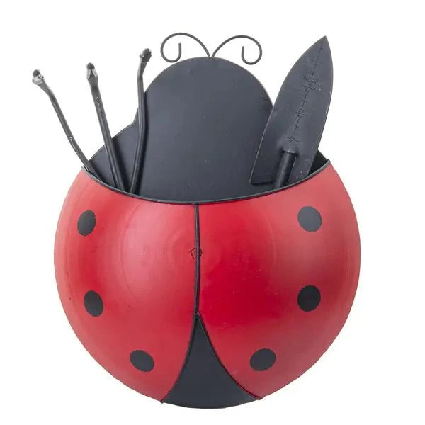Ladybug Wall Planters Decor