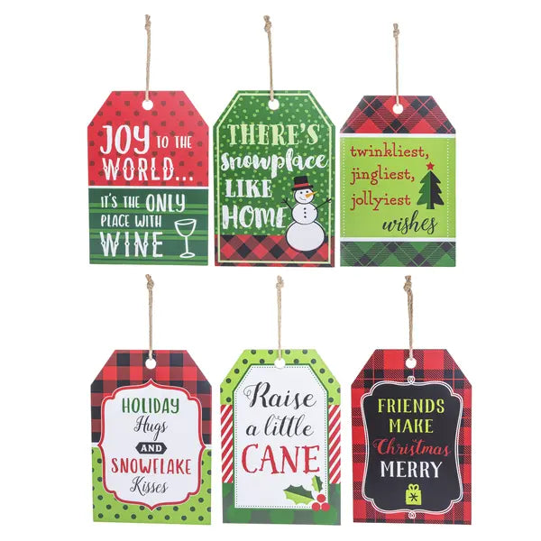 Large Holiday Hang Tag Seasonal & Holiday Decorations