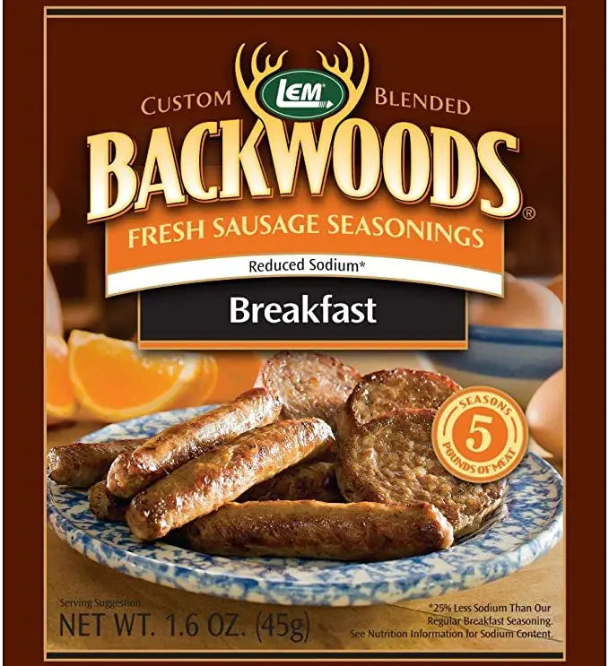 LEM Breakfast Sausage Seasoning for 5 Lbs Herbs & Spices 12042127