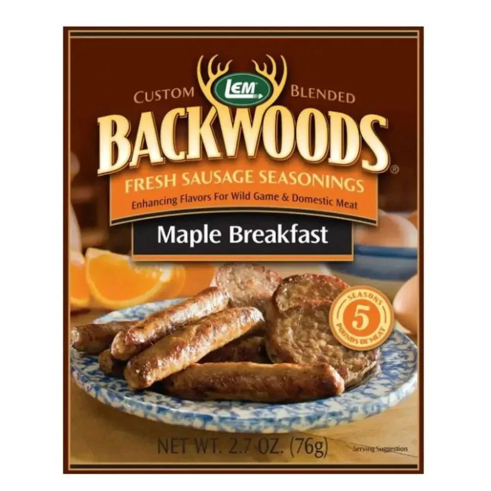 LEM Maple Breakfast Sausage Seasoning for 5 Lbs Seasonings & Spices 12042129