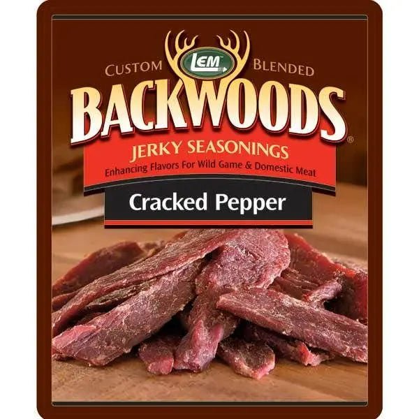 LEM Products Backwoods Cracked Pepper Jerky Seasoning Seasonings & Spices 12025011