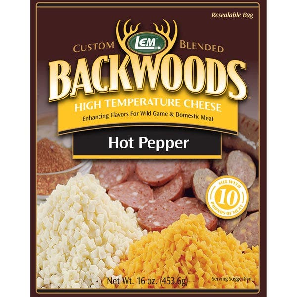 LEM Products Backwoods High-Temperature Hot Pepper Cheese Herbs & Spices 12026743