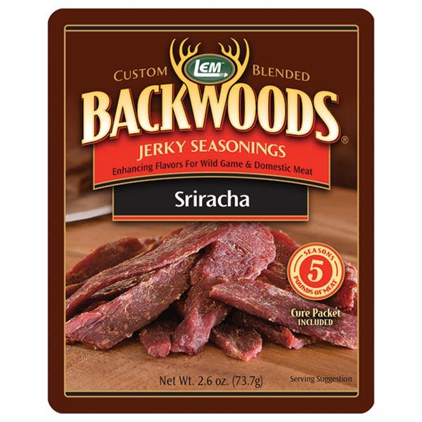 LEM Products Backwoods Sriracha Jerky Seasoning Herbs & Spices 12025012