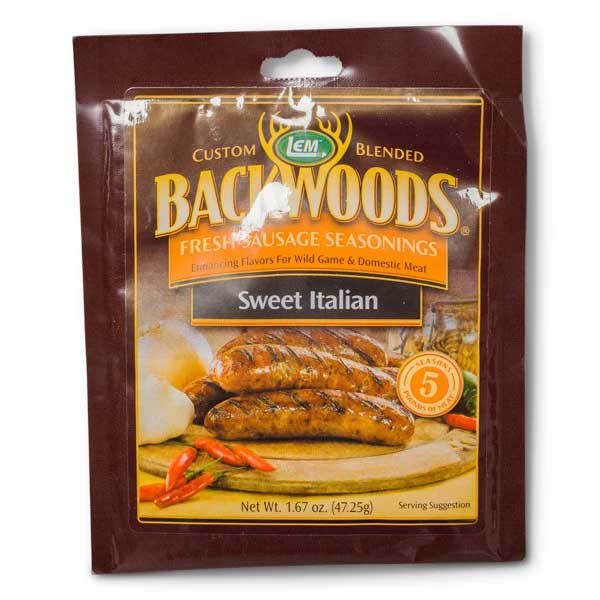 LEM Products Backwoods Sweet Italian Sausage Seasoning Herbs & Spices 12023436
