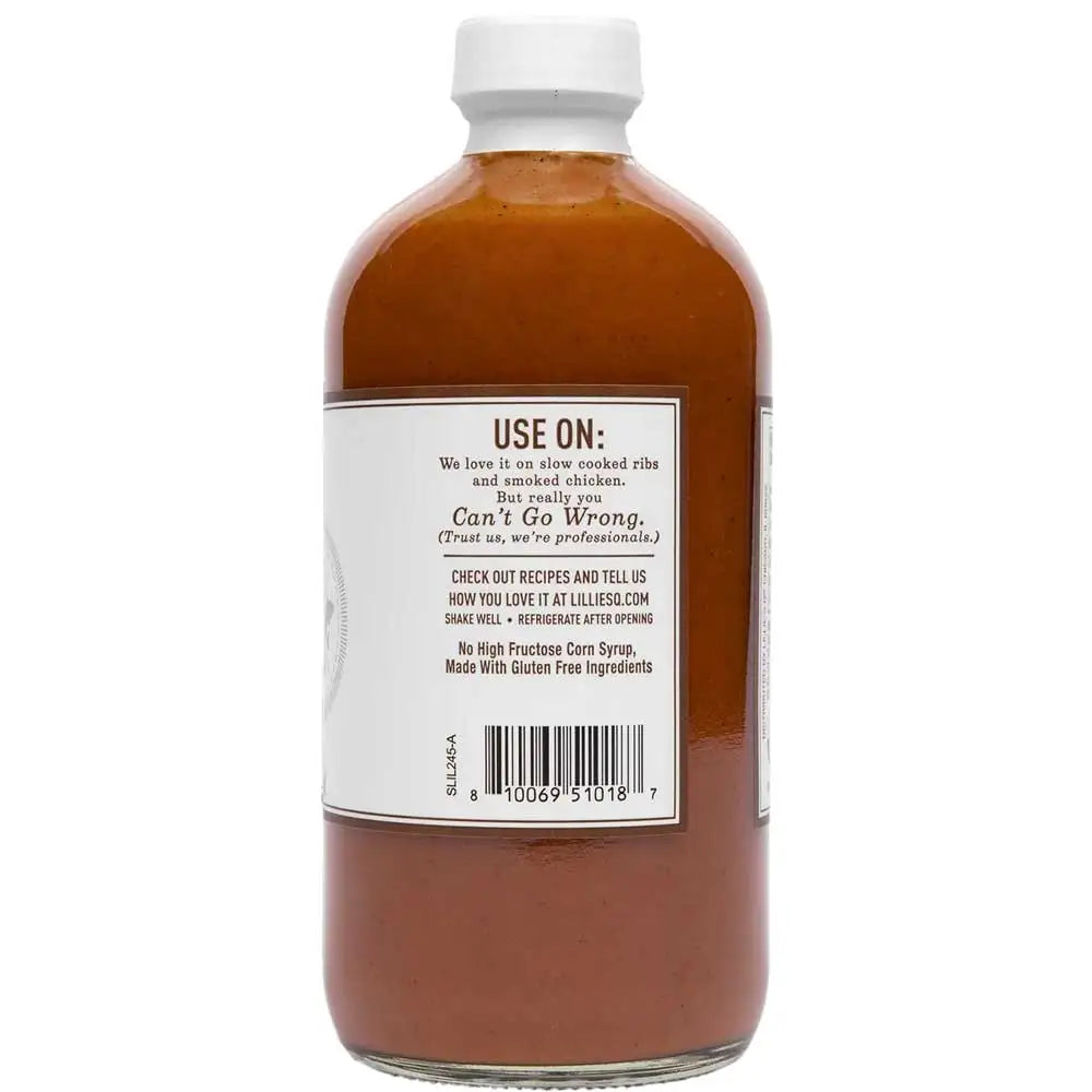 Lillie's Q Zero Sugar Smoky Barbecue Sauce, 16oz Condiments & Sauces 12041973