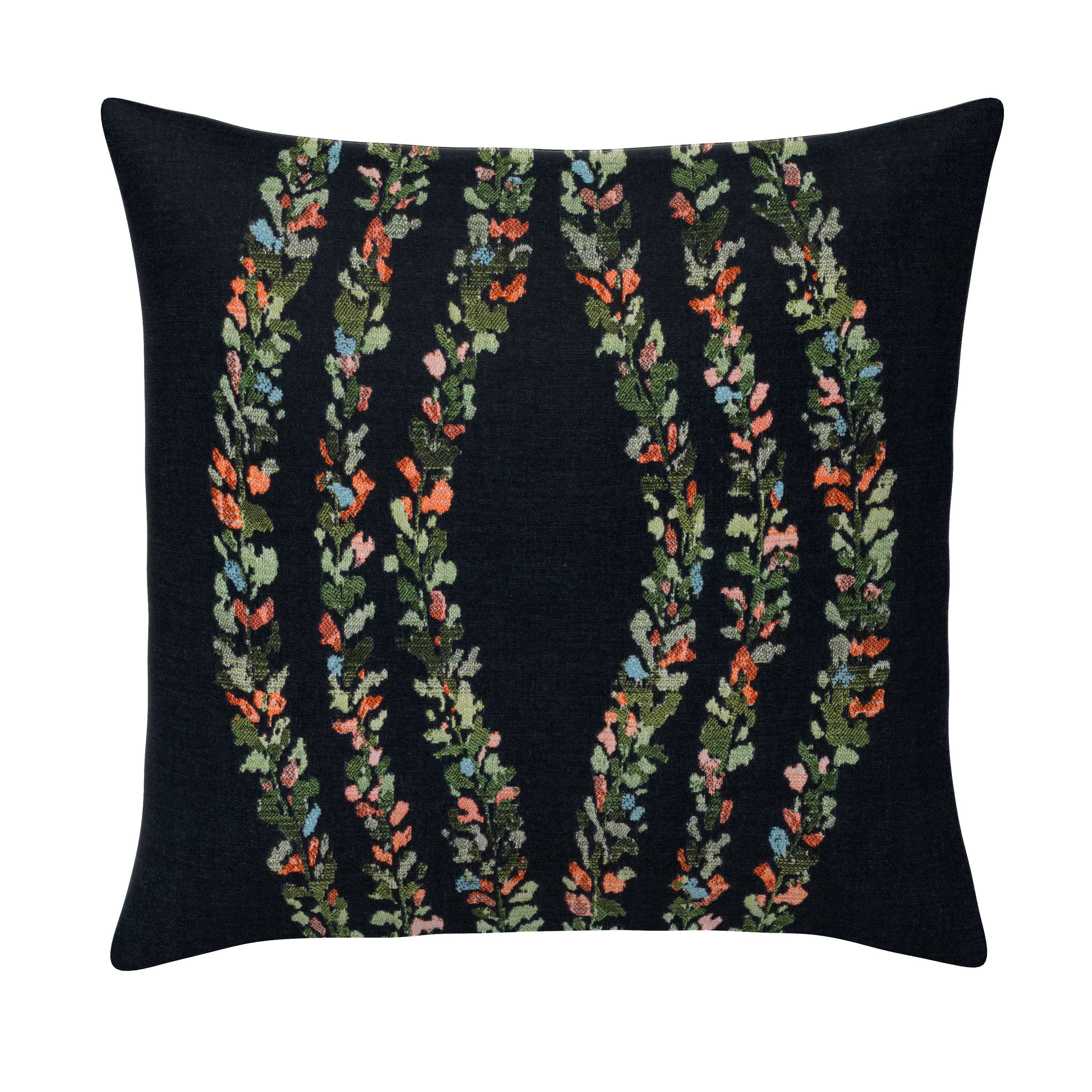 Lismore Midnight 20" Square Throw Pillow