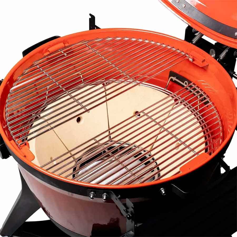 Local Special, Floor Model Kamado Joe Kettle Joe Charcoal Grill with Cart Outdoor Grills