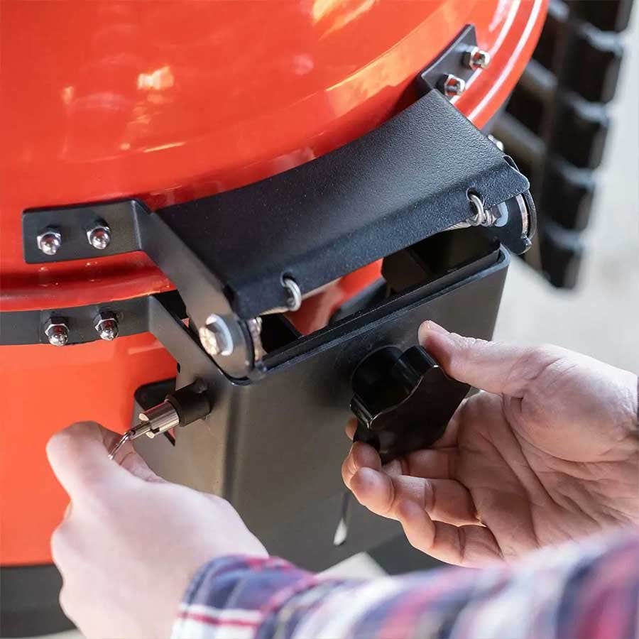 Local Special, Floor Model Kamado Joe Kettle Joe Charcoal Grill with Cart Outdoor Grills