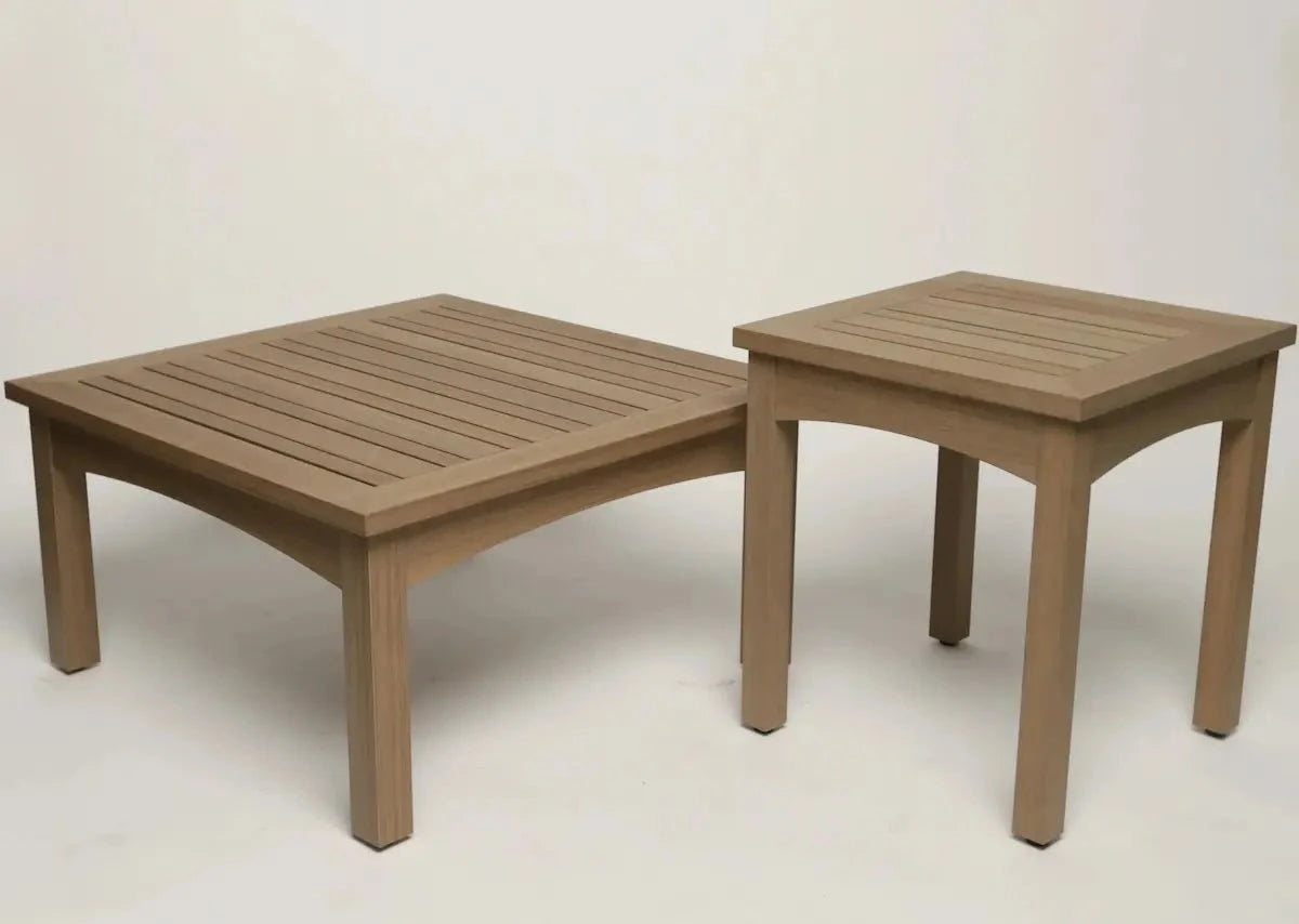 Local Special, Klaussner Delray Square Cocktail Table and End Table in Dune, SOLD AS-IS, No warranty 12044421