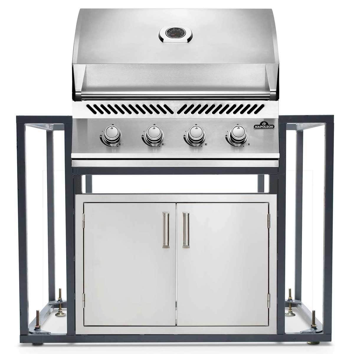 Local Special, Napoleon BI32 500-Series Island with 30x19 Double Access Doors Outdoor Grills Natural Gas