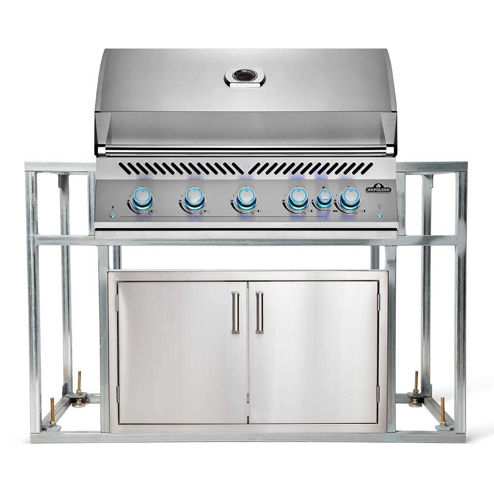 Local Special, Napoleon BIG38RB Island with 36x19 Double Access Doors Outdoor Grills Liquid Propane