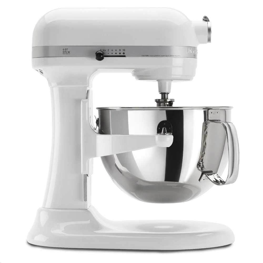 【整備済】KitchenAid キッチンエイド　KSM6 ホワイト キッチンエイド 業務用多機能スタンドミキサー KSM150WH ホワイト