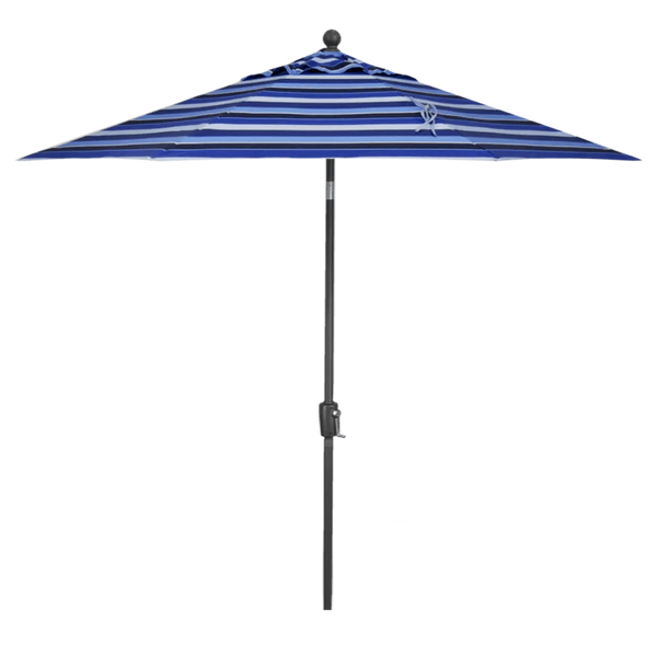 auto tilt patio umbrellas Local, TG 9' Auto Tilt Umbrella- Anthracite/Milano Cobalt