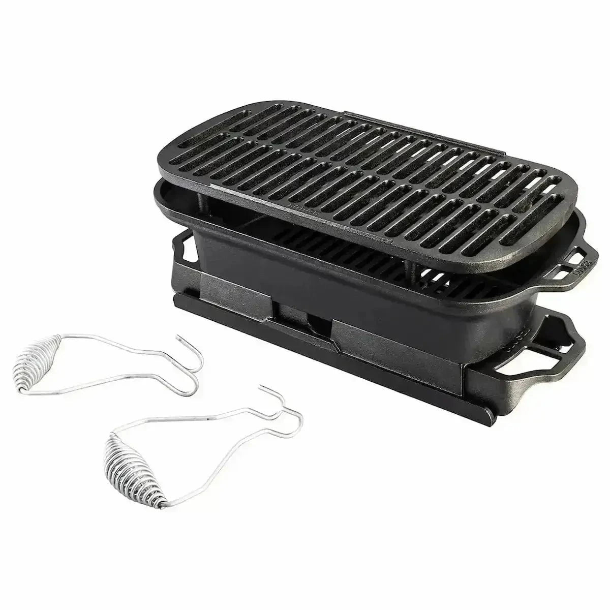 Lodge Sportsman's Pro Cast Iron BBQ Grill Outdoor Grill 12040417