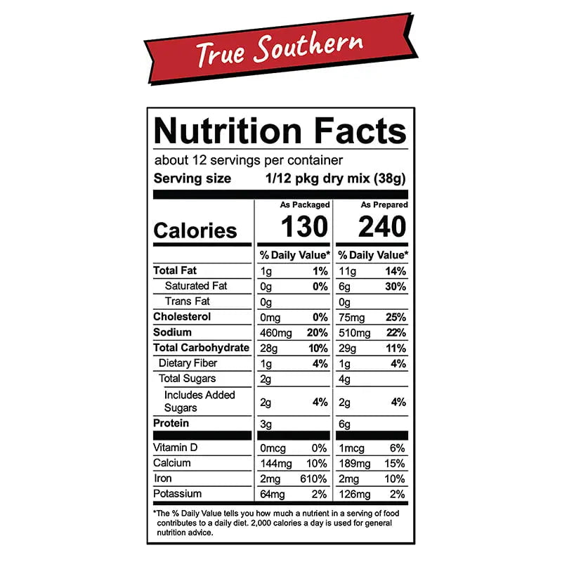 Lodge True Southern Skillet Cornbread Mix Food Items 12044294