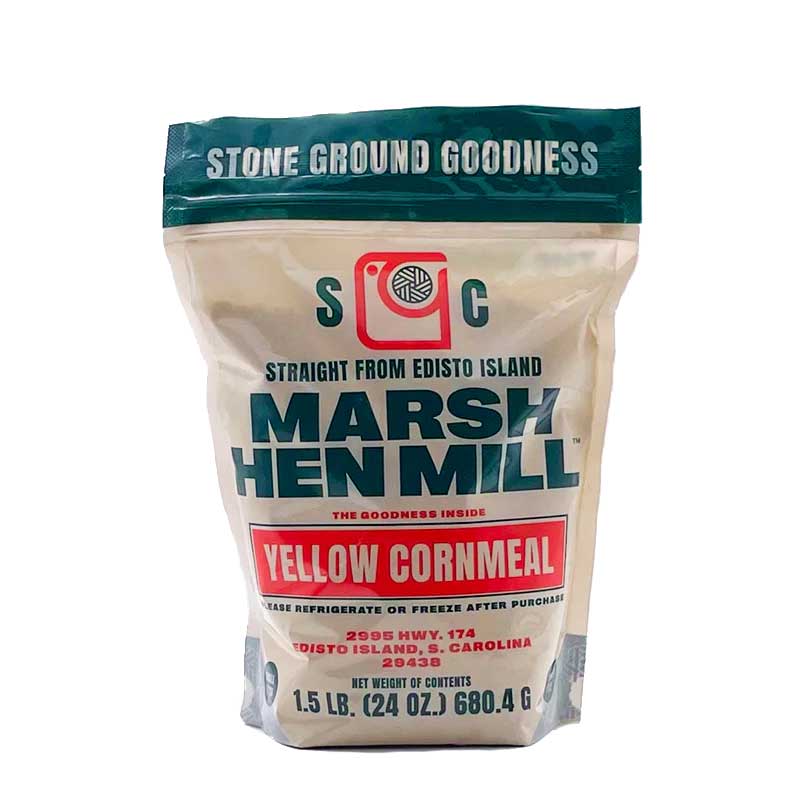 Marsh Hen Mill Stone Ground Yellow Cornmeal, 1.5lb Cooking & Baking Ingredients 12041900