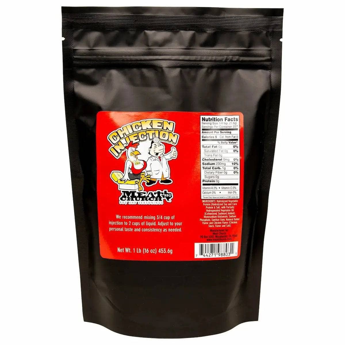 Meat Church BBQ Seasonings Seasonings & Spices Chicken Injection 12043626