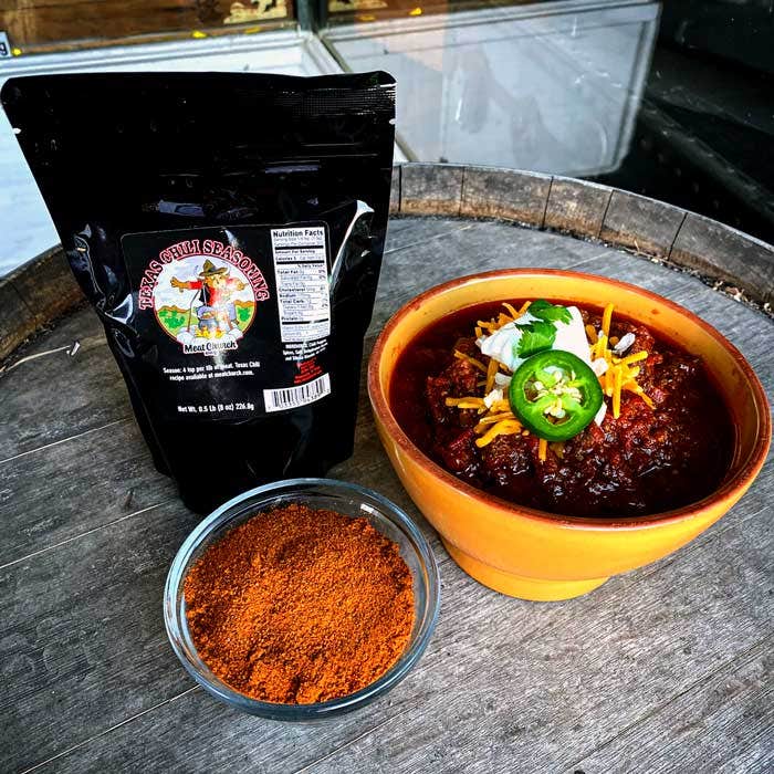 Meat Church Texas Chili Seasoning, 16oz.