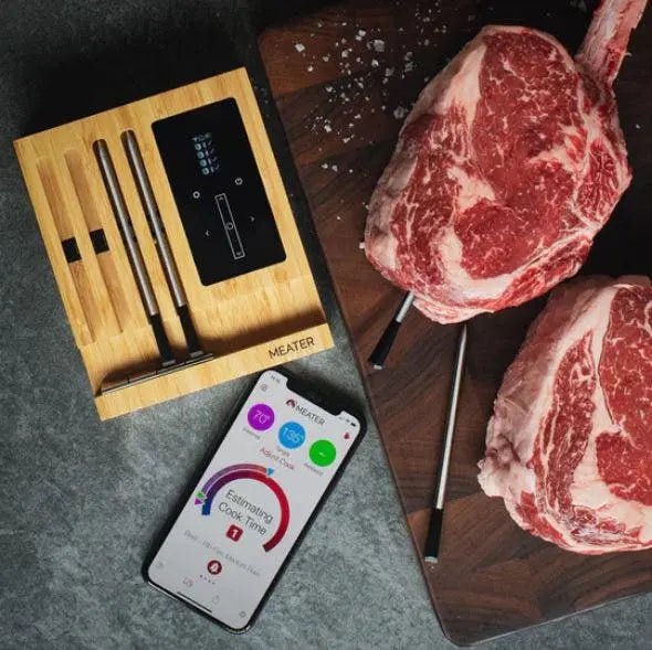 Meater Block 4 Probe Wireless Bluetooth Thermometer System Cooking Thermometers 12039146