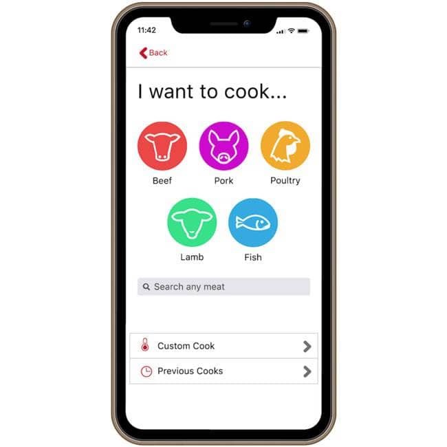 Meater Plus Wireless Meat Thermometer W/Bluetooth Repeater