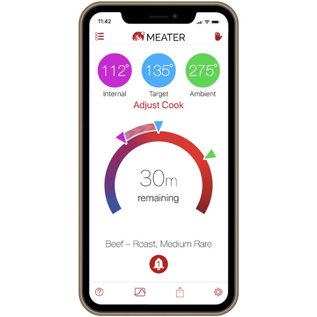 MEATER Plus, Wireless Smart Meat Thermometer, Bluetooth Wireless Range