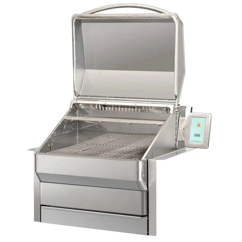 Memphis Wood Fire Grills Memphis Pro Built-In Pellet Grill, 304 Stainless Steel Outdoor Grills 12029383