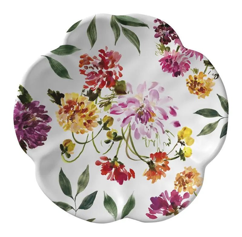 Merritt Garden Brights Melamine Dinnerware Collection Dinnerware Salad Plate 12042363