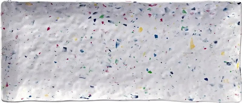 Merritt Rainbow Terrazzo Melamine Dinnerware Collection Dinnerware Loaf Tray 12045094