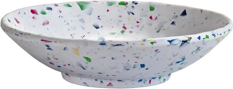 Merritt Rainbow Terrazzo Melamine Dinnerware Collection Dinnerware Salad / Soup Bowl 12045095