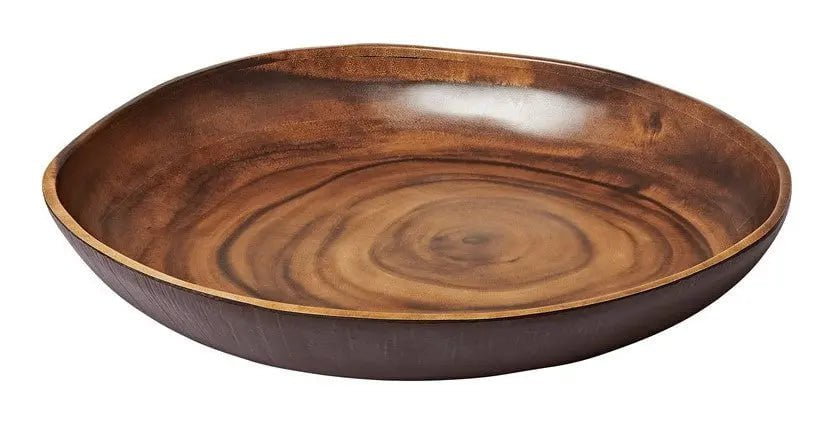 Merritt Sequoia Wood Melamine Collection Dinnerware Serving Tray - Round 12037967