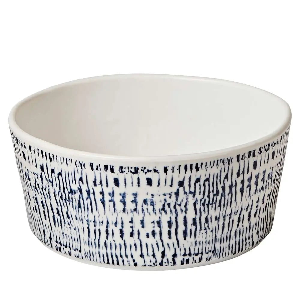 Merritt Tribal Blue Melamine Dinnerware Collection Dinnerware Salad / Soup Bowl 12039612