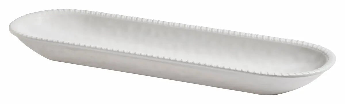 Merritt White Rope Dinnerware Collection Dinnerware Appetizer Tray 12037964