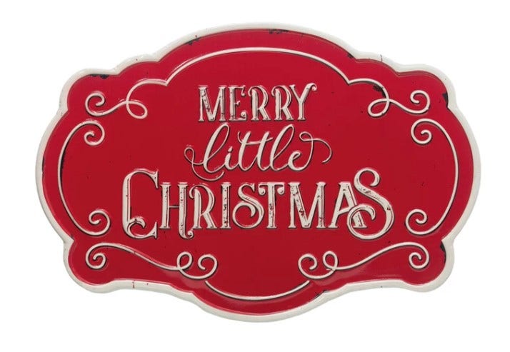 Merry Little Christmas Wall Decor 12040001