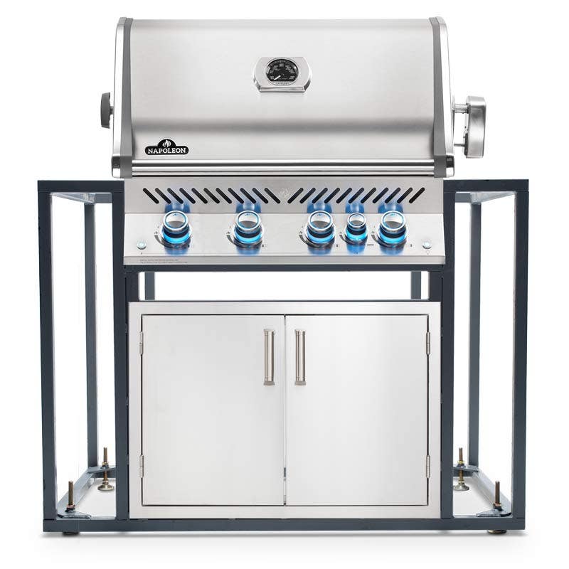 Napoleon 3Piece Gas BBQ Grill Island Package