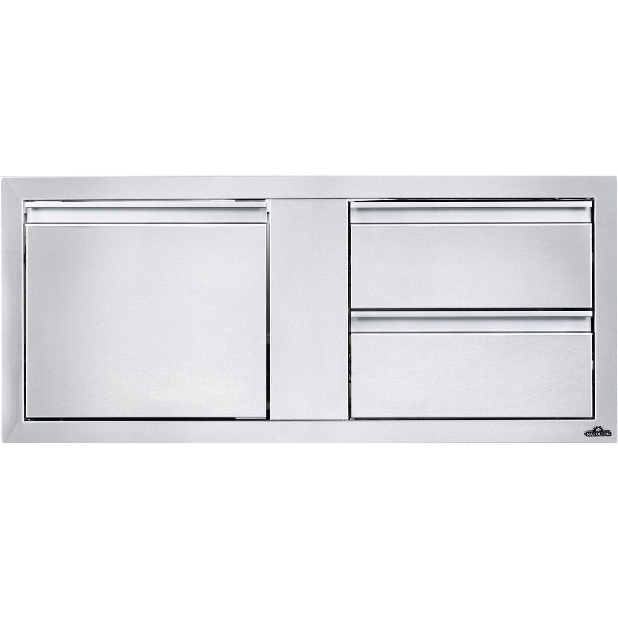 Napoleon 42" X 16" Single Door & Double Drawer Combo Cabinets & Storage 12047719