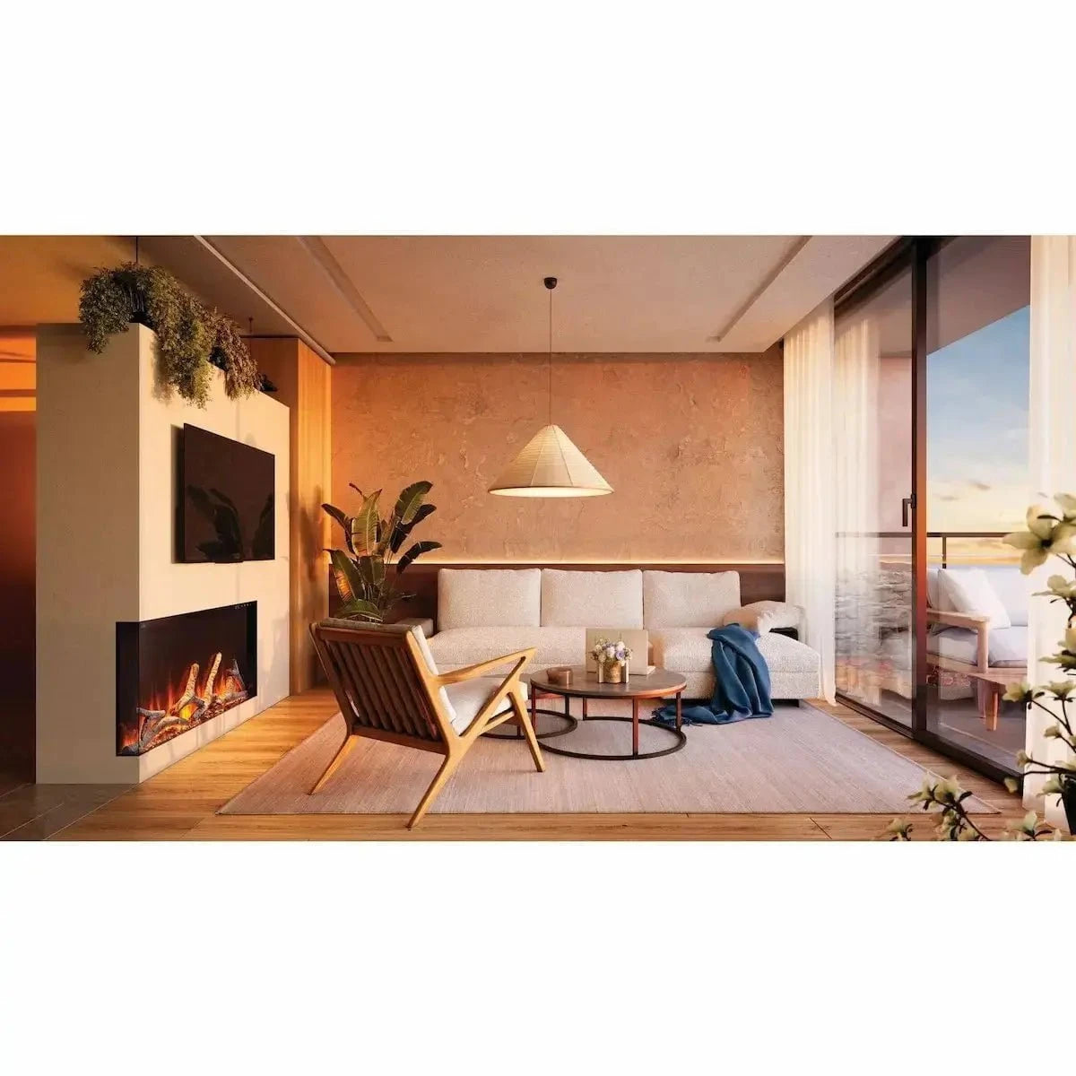 Napoleon Astound FlexMount Electric Fireplace Fireplaces