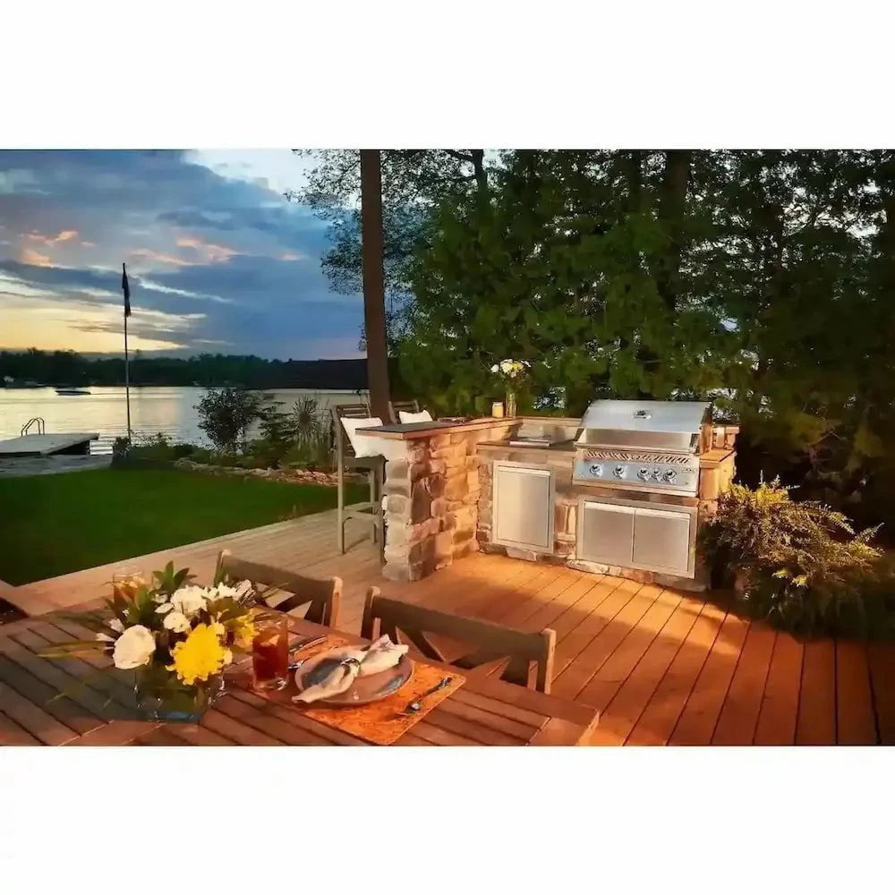 Napoleon Built-In 700 Series 32-inch Gas Grill with Rear Infrared Burner BIG32RB-1 Outdoor Grill