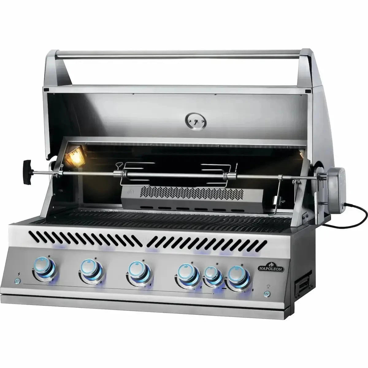 Napoleon Built-In 700 Series 38-inch Gas BBQ Grill with Rear Infrared Burner BIG38RB-1 Outdoor Grill