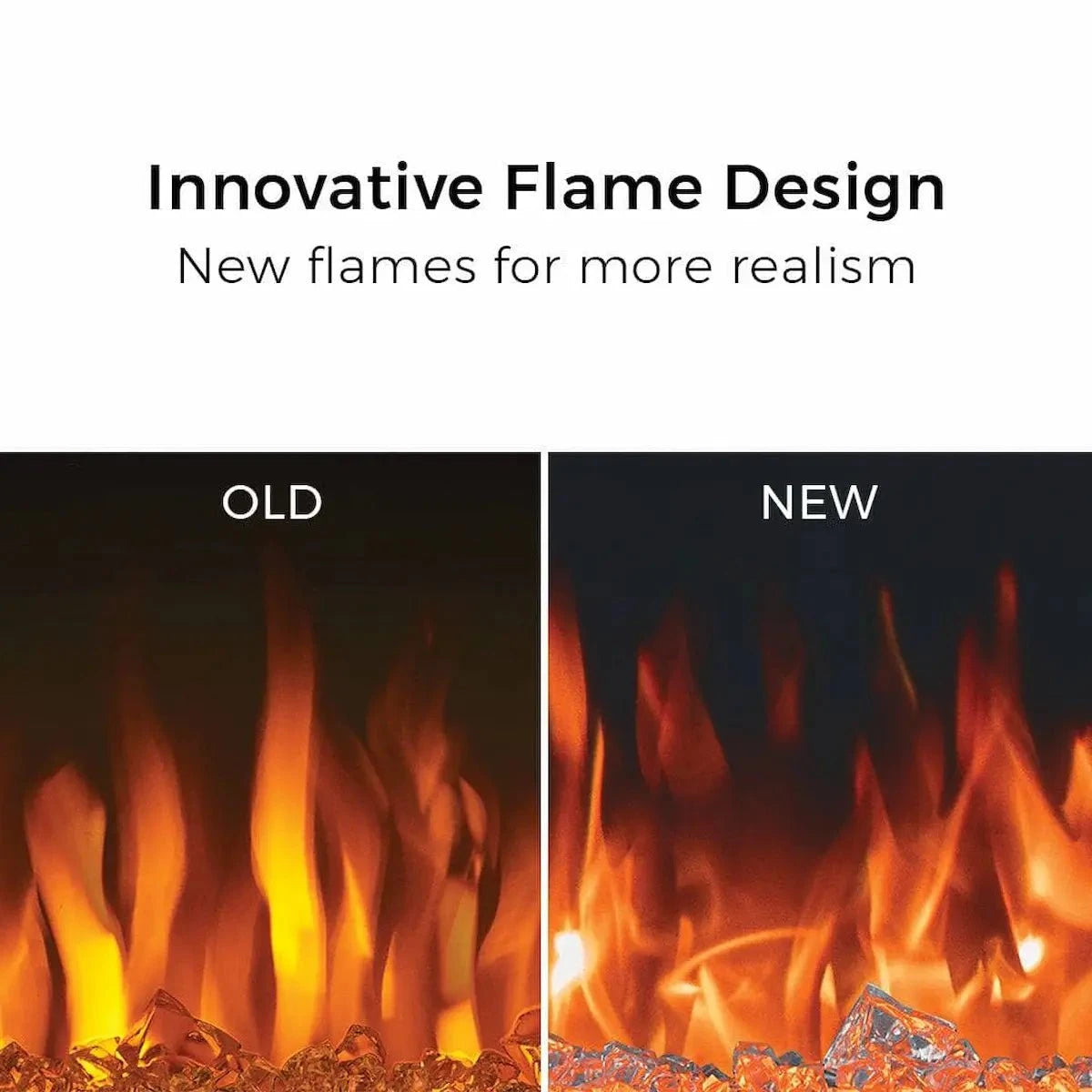 Napoleon Entice Wall-Hanging Electric Fireplace Fireplaces