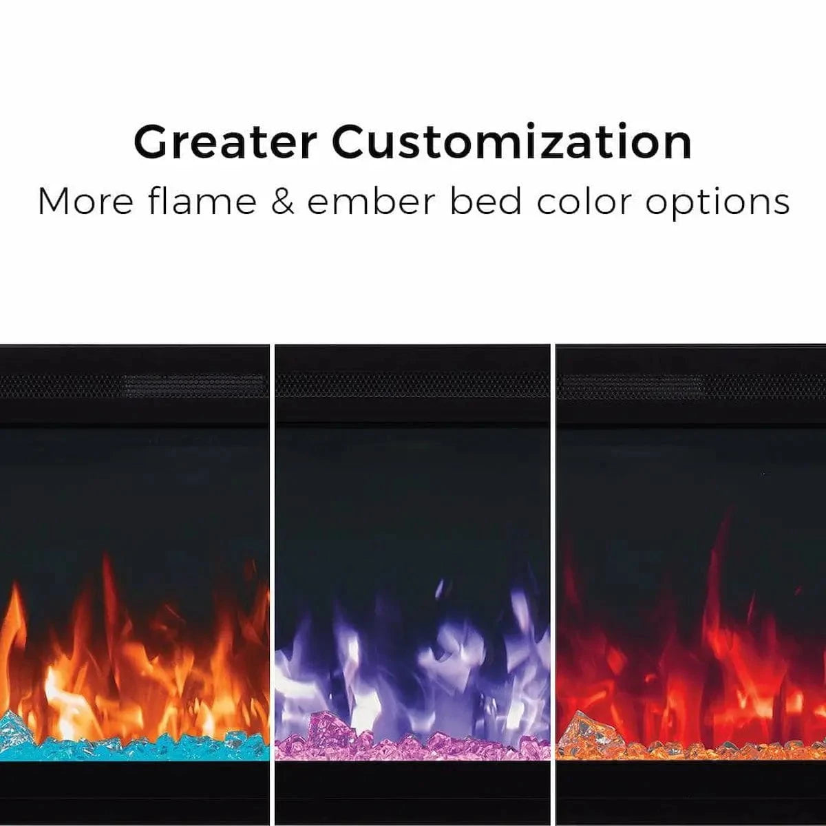 Napoleon Entice Wall-Hanging Electric Fireplace Fireplaces