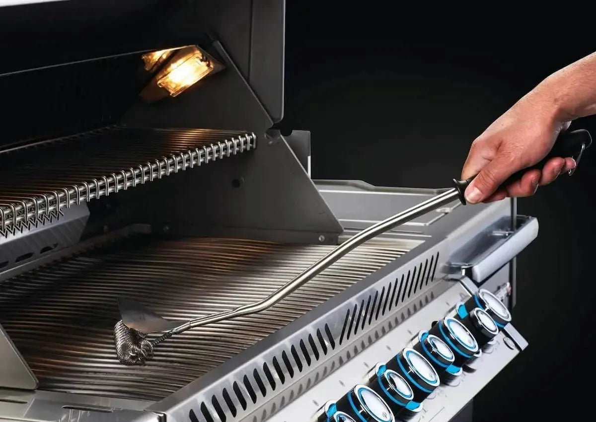 Napoleon Grills Bristle Free Wide Grill Brush Outdoor Grill Accessories 12030209