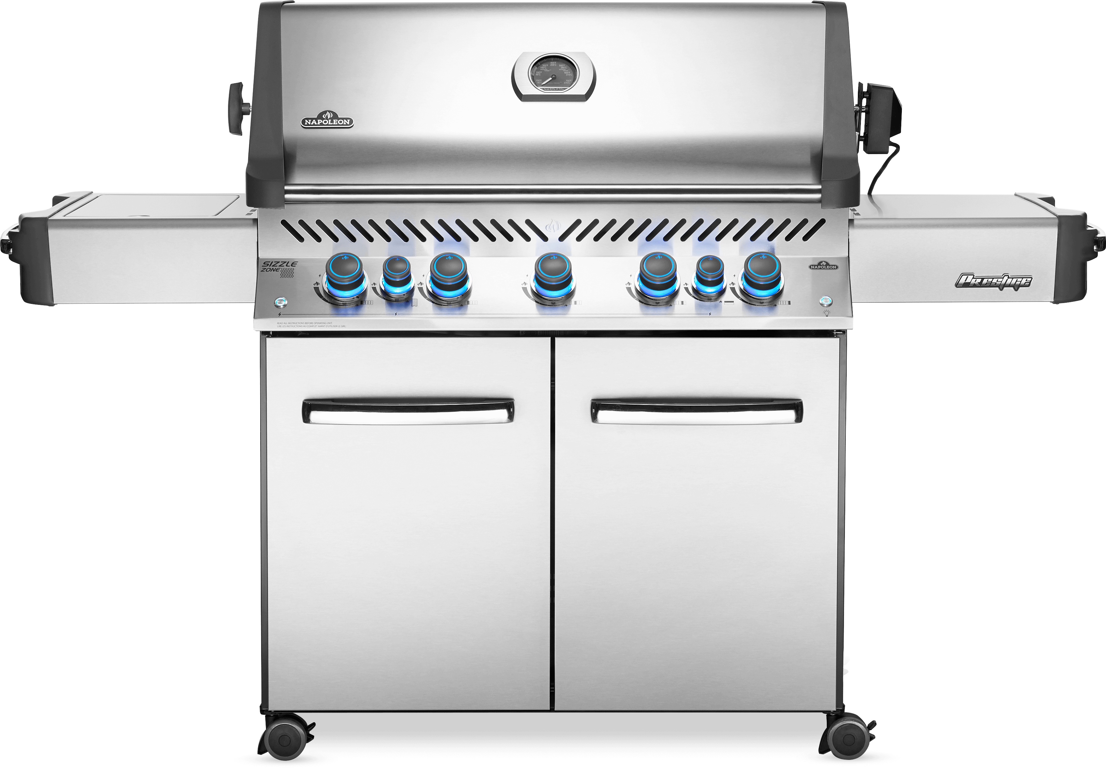 Napoleon Prestige 665 Gas Grill with IR Side & Rear Burners