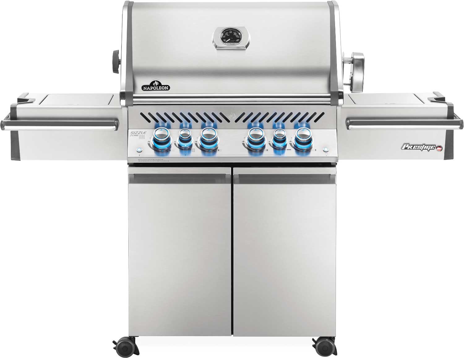 Napoleon Grills Prestige PRO 500 Gas Grill with Infrared Side and Rear Burners, Stainless Steel Outdoor Grills Liquid Propane 12029738