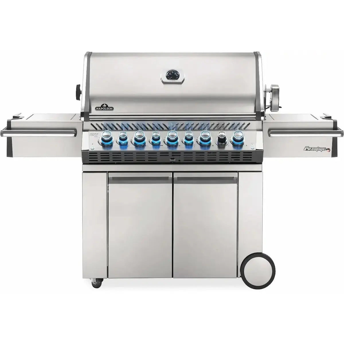 Napoleon Grills Prestige PRO 665 Gas BBQ Grill with Infrared Side & Rear Burners, Stainless Steel Outdoor Grills